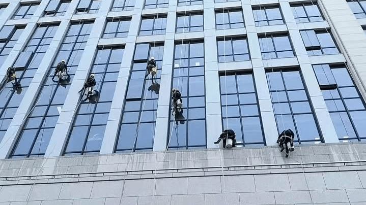 福田清洁公司-附近外墙清洗,高空作业,暗管检测,空调维修,防水补漏,