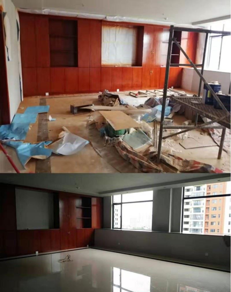 深圳南山正规大型开荒保洁公司 找四季清环保公司