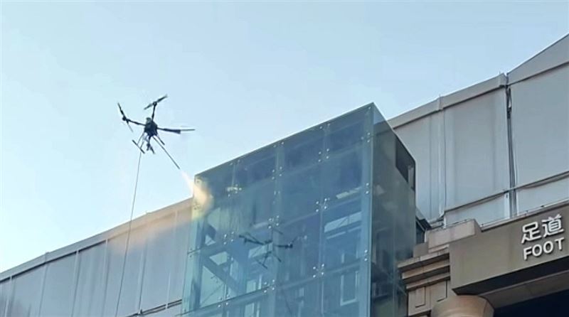 电梯井玻璃清洗