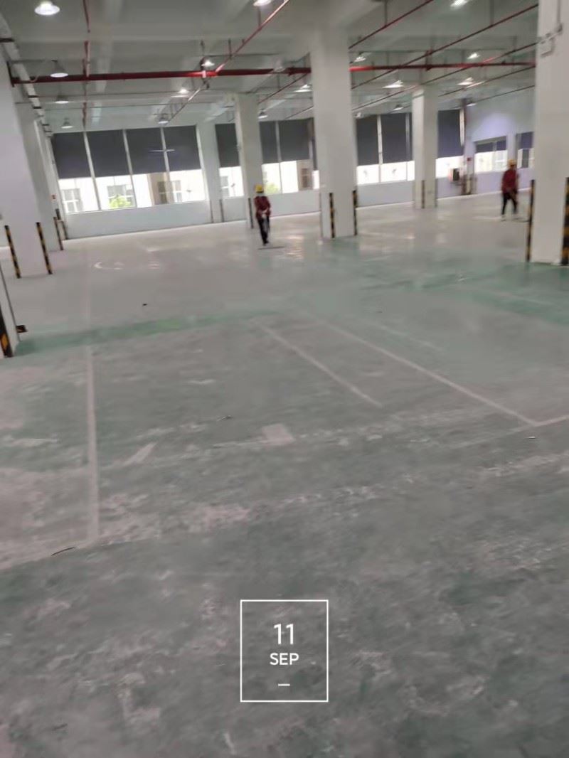深圳宝安开荒保洁公司,宝安后瑞仓库地板清洗